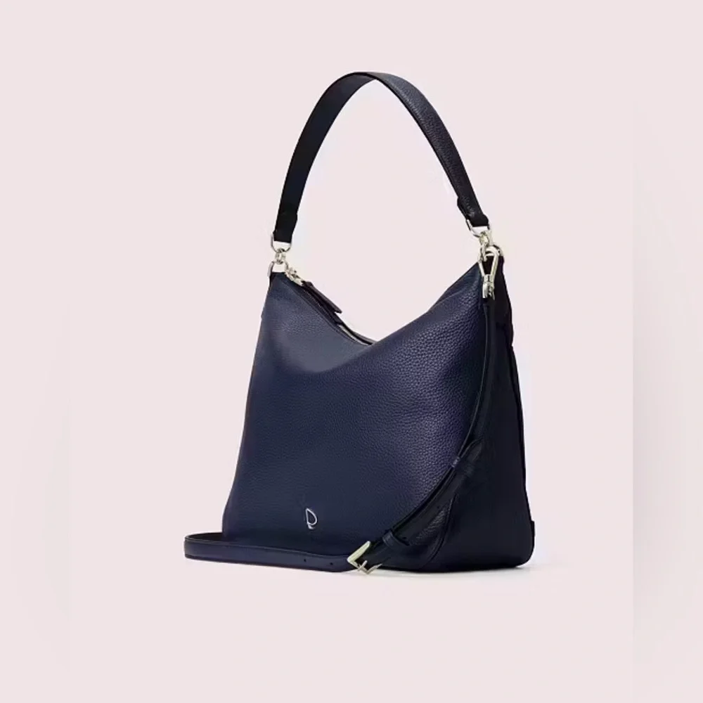 kate spade ♠️ Polly Medium Convertible Shoulder Bag in Blazer Blue NWT - Picture 1 of 6